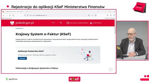 Rejestracja do aplikacji KSeF Ministerstwa Finansów YouTube