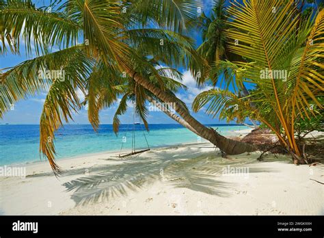 Vilamendhoo Maldives A Tropical Island In The Indian Ocen Stock Photo