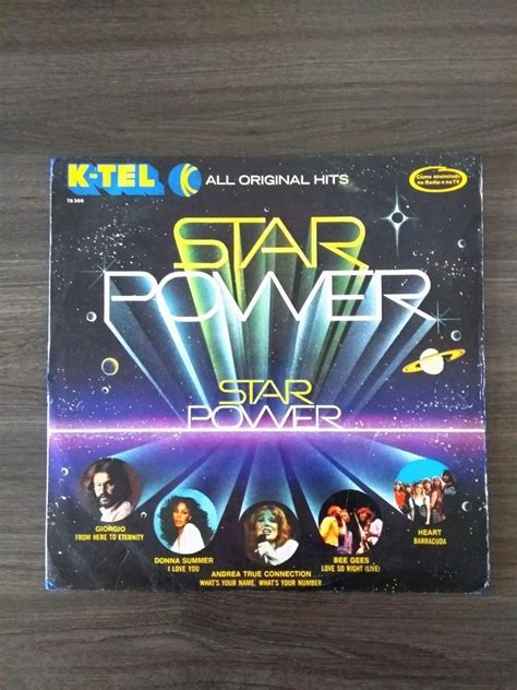 Vinil Star Power Al Original Hits Ano De Original K Tel