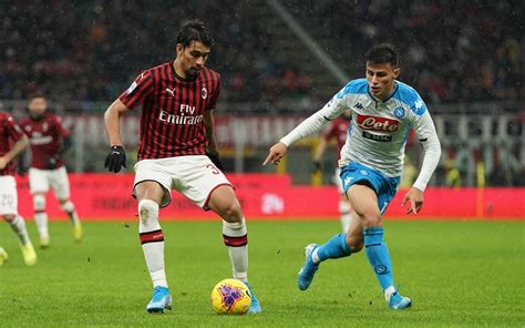 Milan Napoli 1 1 Il Tabellino