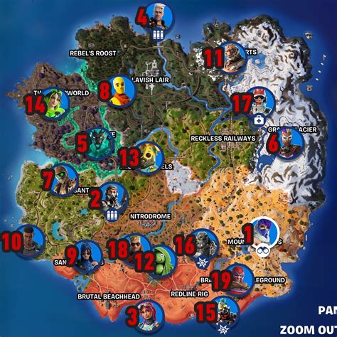 All Npc Locations In Fortnite Chapter 5 Season 3 Fortnite Guide Ign