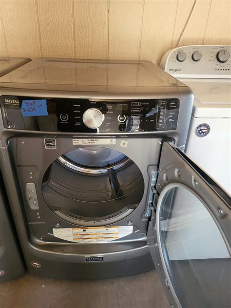 Washer And Dryer Electric Maytag Super Capacity Plus Whit Warranty 600