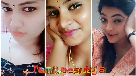 Tamil Girls Dubsmash Videos Tamil Tik Tok Videos Youtube