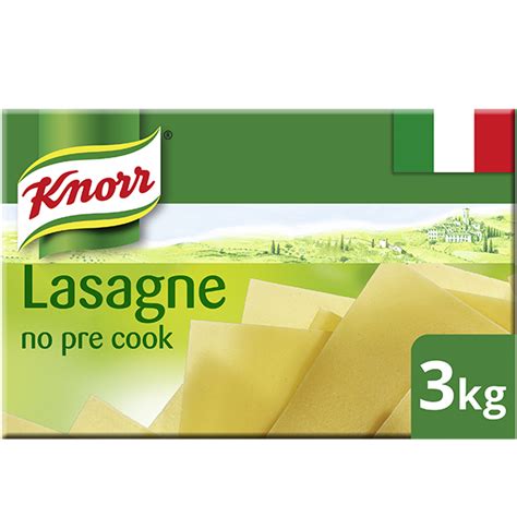 Knorr Collezione Italiana Lasagne 3 Kg 4212116 Horesca Smulders