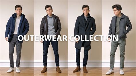 A Minimalist Men S Outerwear Collection Men S Wardrobe Tips YouTube