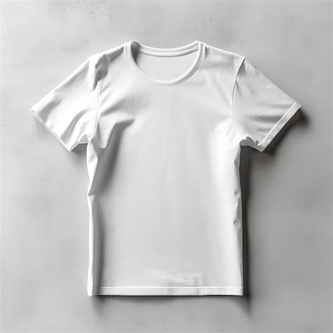 Plantilla De Camiseta Blanca Abierta Foto Gratis