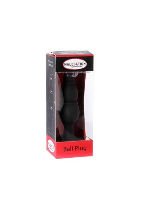 Plug Anal Ventouse Ball Plug Malesation