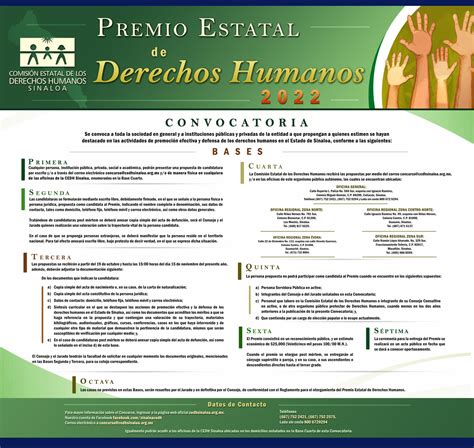 Presenta Cedh Convocatoria Al Premio Estatal De Los Derechos Humanos