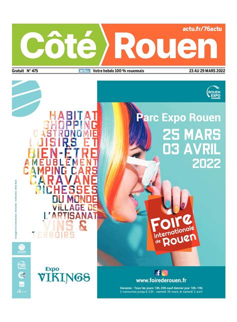 Calaméo Côté Rouen N475 Mercredi 23 mars 2022