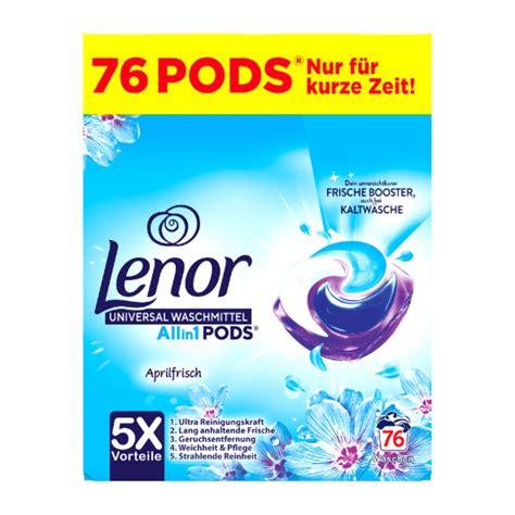 LENOR All In 1 Pods Color Waschmittel Von ALDI Nord Ansehen