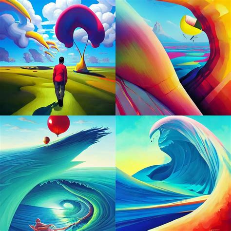 Artwork By Rhads And Android Jones Stable Diffusion Openart