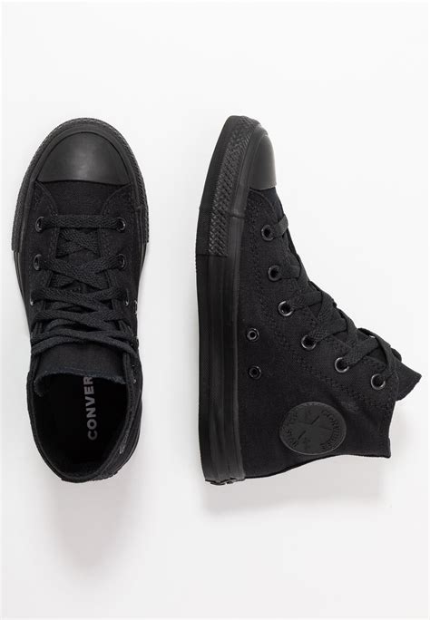 Converse Chuck Taylor All Star High Top Trainers Black Monochrome Black Uk