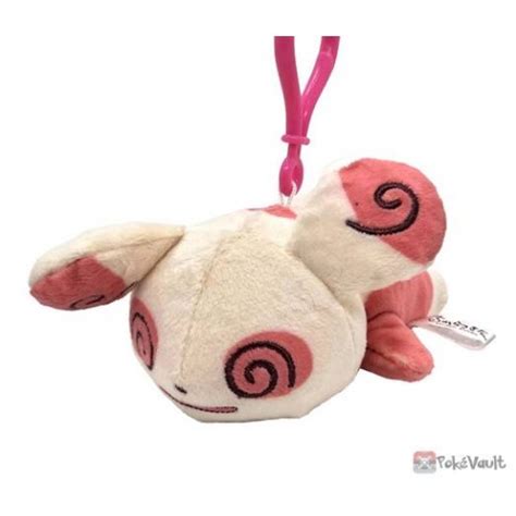 Pokemon Center 2021 Spinda Exhausted Mascot Plush Keychain