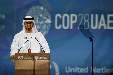 COP28 à Dubaï Finissons le travail lance le président émirati à