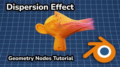 How To Make A Disperse Effect In Blender Blender Tutorial Geometry Nodes Tutorial Youtube