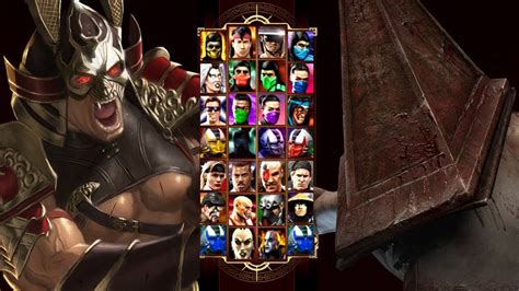 Mortal Kombat 9 Pyramid Head Vs Shao Kahn Mod Expert Arcade Ladder Gameplay 1080p60ᶠᵖˢ