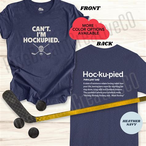 Funny Hockey Shirt Hockey Lover T For Hockey Player T Shirt Busy