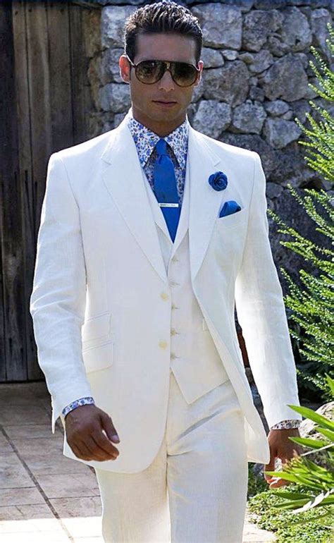 Ya Es Primavera White Prom Suit Prom Suits Tuxedo For Men