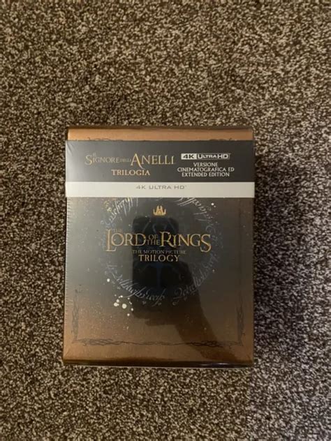 The Lord Of The Rings Trilogy Limited Edition K Ultra Hd Blu Ray