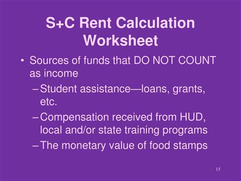 20 Section 8 Rent Calculation Worksheet Worksheets Decoomo