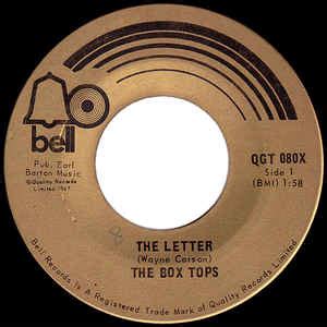 The Box Tops* - The Letter (Vinyl) | Discogs