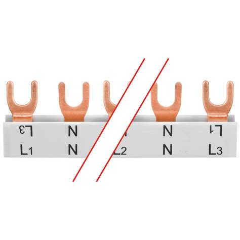 Gabel Phasenschiene Mm Polig L Form F R Pol Schalter N