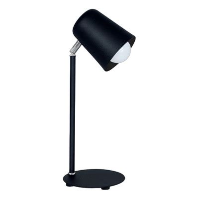 Luz Desing Lampara Velador Toad De Mesa Negro Apto Led Deco Lk