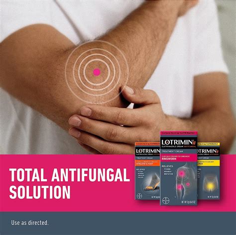 Lotrimin AF Ringworm Cream 1% Clotrimazole - Effective Antifungal Treatment for Adults and Kids ...