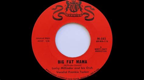 Frankie Tucker Big Fat Mama Youtube