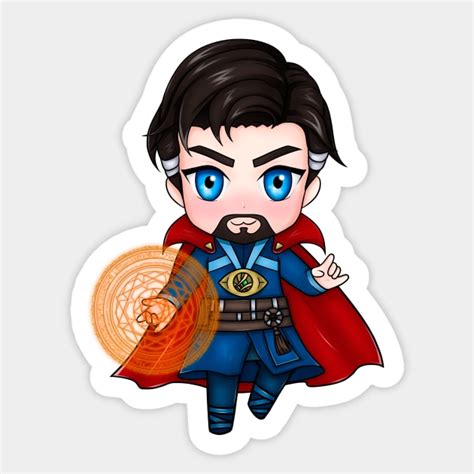 Chibi Doctor Strange Doctor Strange Sticker Teepublic