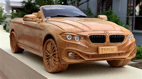 84 Wood Carving Bmw 428i Convertible Woodworking Art Youtube