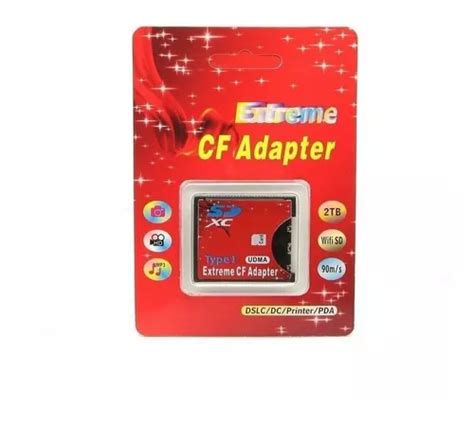 Adaptador Compact Flash Cf Para Sd Tipo Para Cameras Cf Frete Gr Tis