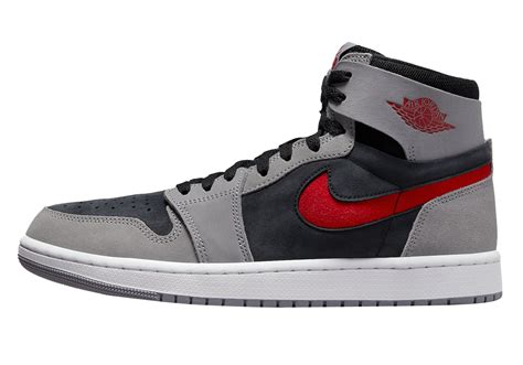 Buy Air Jordan 1 High Zoom Comfort 2 Fire Red Cement Grey Kixify