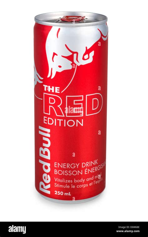 Red Bull Can Label