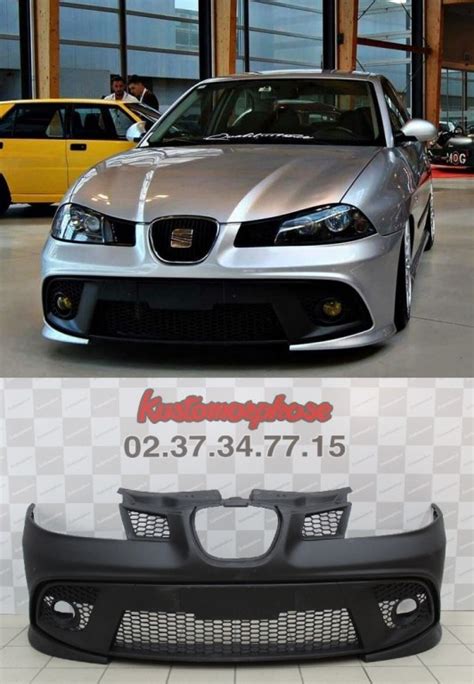 Pare Choc Avant Seat Ibiza 6L 02 08 LOOK AERO Kustomorphose