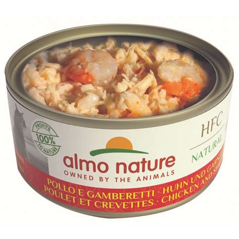 Almo Nature HFC Natural Poulet Crevettes Chat 70g