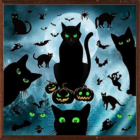 Amazon AnyDesign Halloween Window Decals Extra Large Wicked Witch