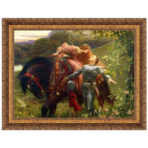 Vault W Artwork La Belle Dame Sans Merci 1901 By Frank Dicksee Wayfair