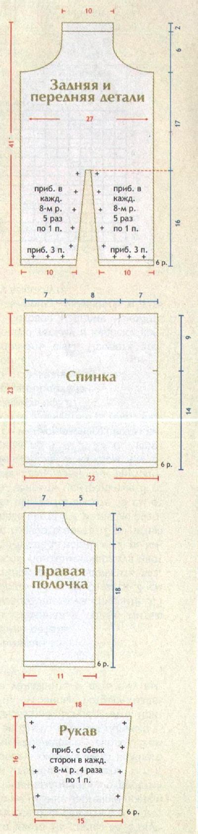 Вязанные детские костюмчики для новорожденных спицами