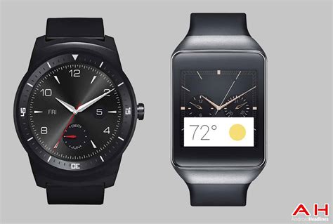 Smartwatch Comparisons LG G Watch R Vs Samsung Gear Live