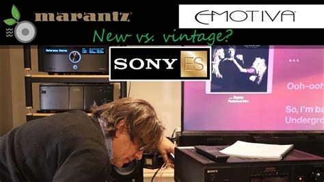 Marantz Cinema 50 Vs Emotiva RMC 1 Sound Quality Vs Vintage Sony TA