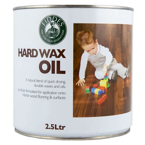 Fiddes Hard Wax Oil Natural Retains Natural Colour Of Wood Staining