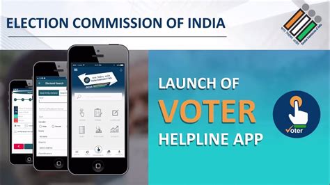 Eci Voter Helpline Mobile App Youtube