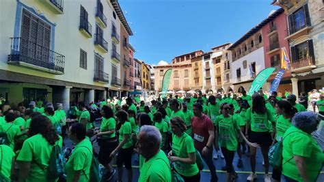 Éxito de participación en la Marcha Solidaria de la Asociación contra