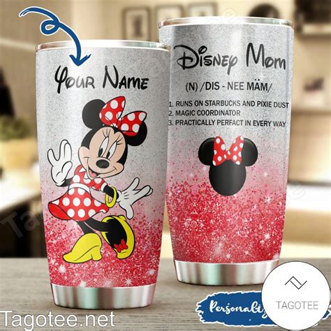 Personalized Disney Mom Minnie Mouse Tumbler - Tagotee