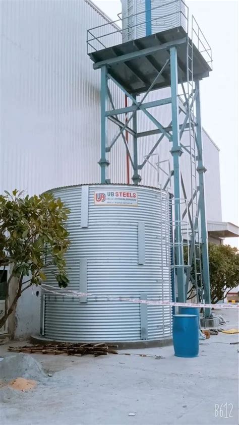 Ub Steels Rectangular Zinc Aluminium Water Storage Tank At Rs