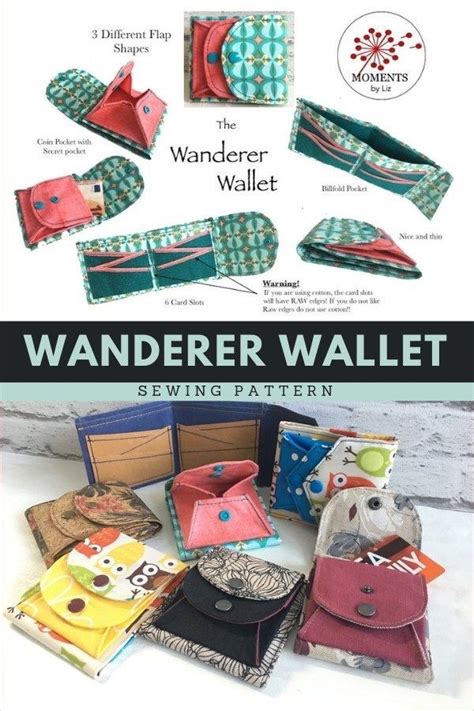 Wanderer Wallet Sewing Pattern Sew Modern Bags Diy Wallet Pattern