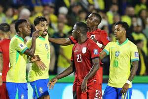 Estatísticas De Seleção Equatoriana De Futebol X Seleção Brasileira