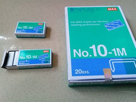 Jual Refill Isi Staples Hd Box Pcs No M Max Di Lapak Abb