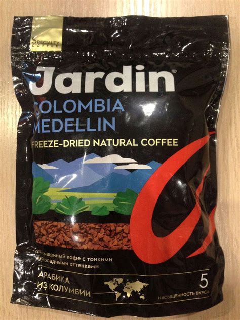 Кофе растворимый JARDIN Colombia Medellin, сублимированный, 150 г ...